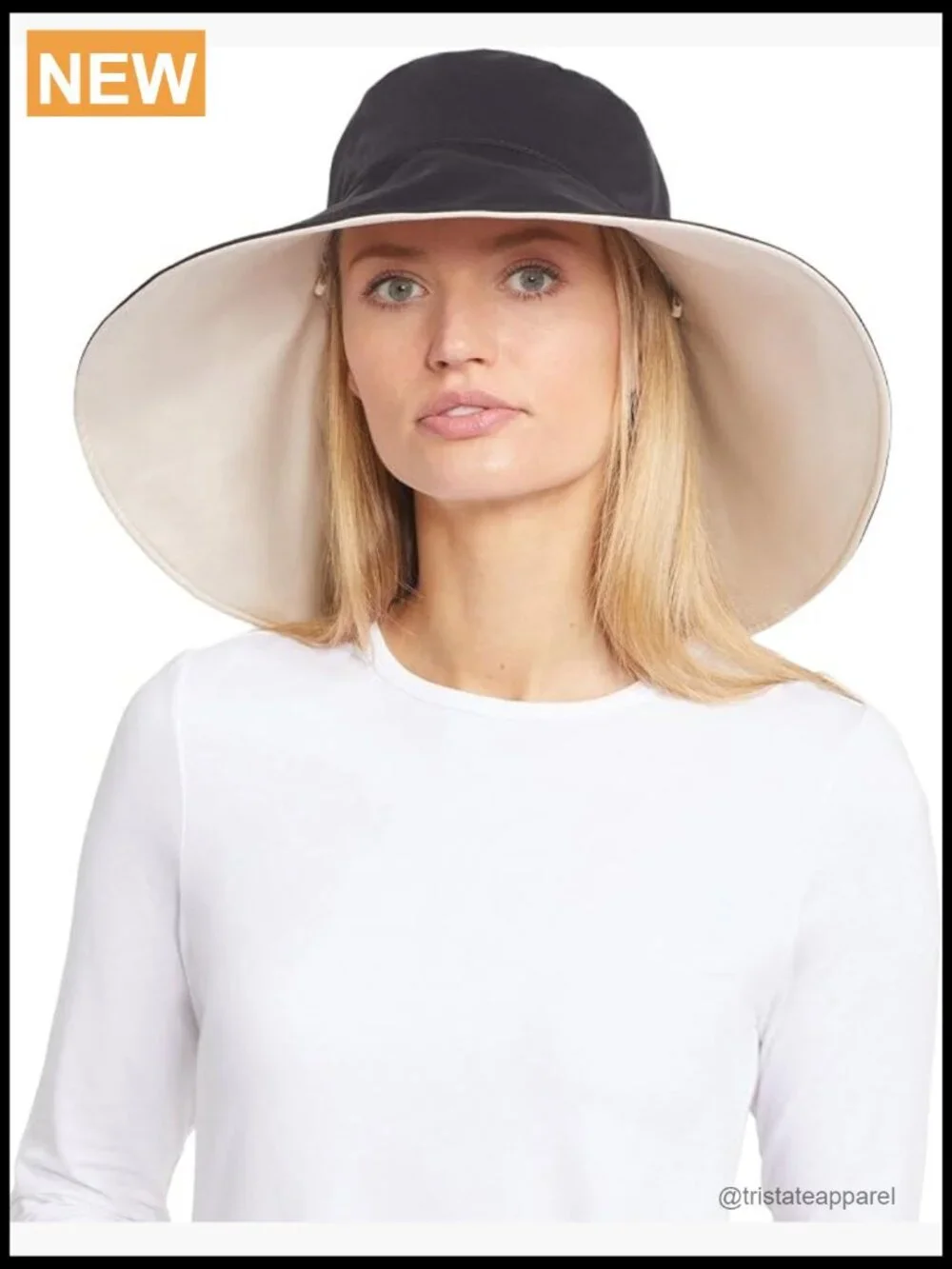 Ultra Wide Brim Sun Hat UPF 50+ Packable Adjustable Chin Strap